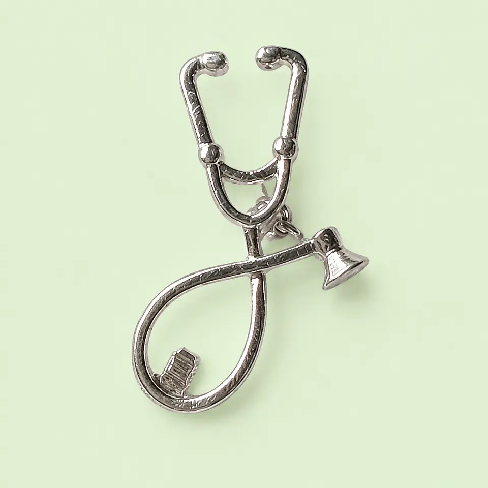 Pin Metálico Estetoscopio – Medicina 1