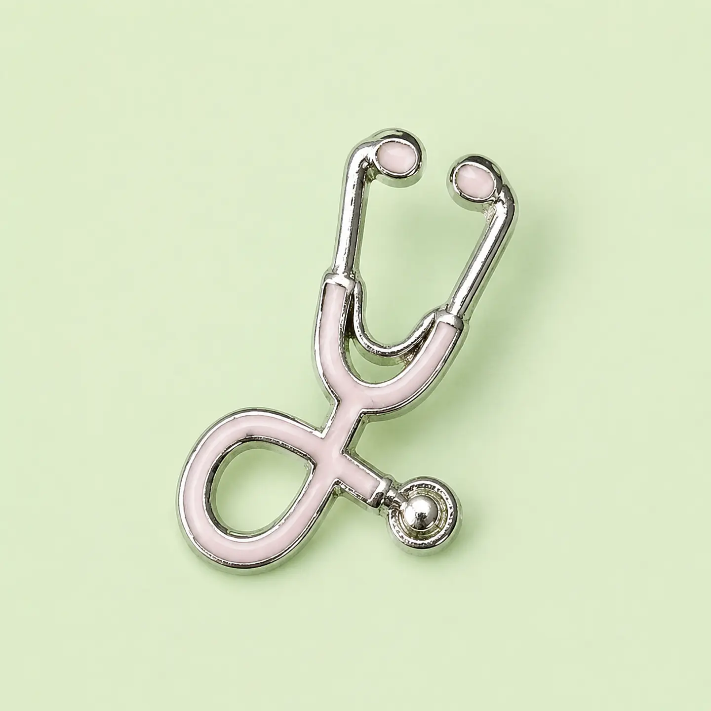 Pin Metálico Estetoscopio – Colores Variados 3