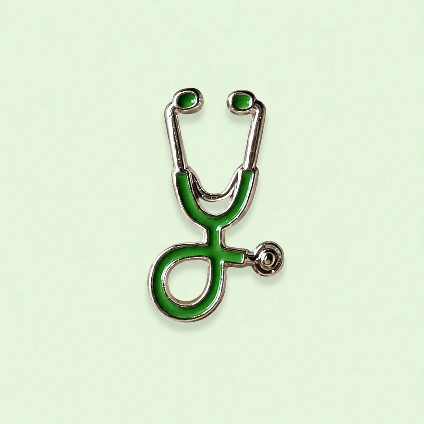 Pin Metálico Estetoscopio – Colores Variados 5