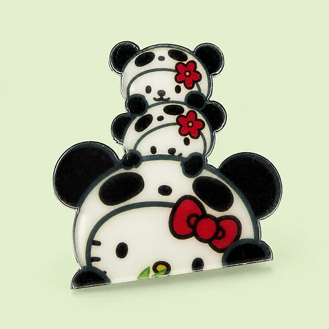 Pin de Acrílico Hello Kitty Panda