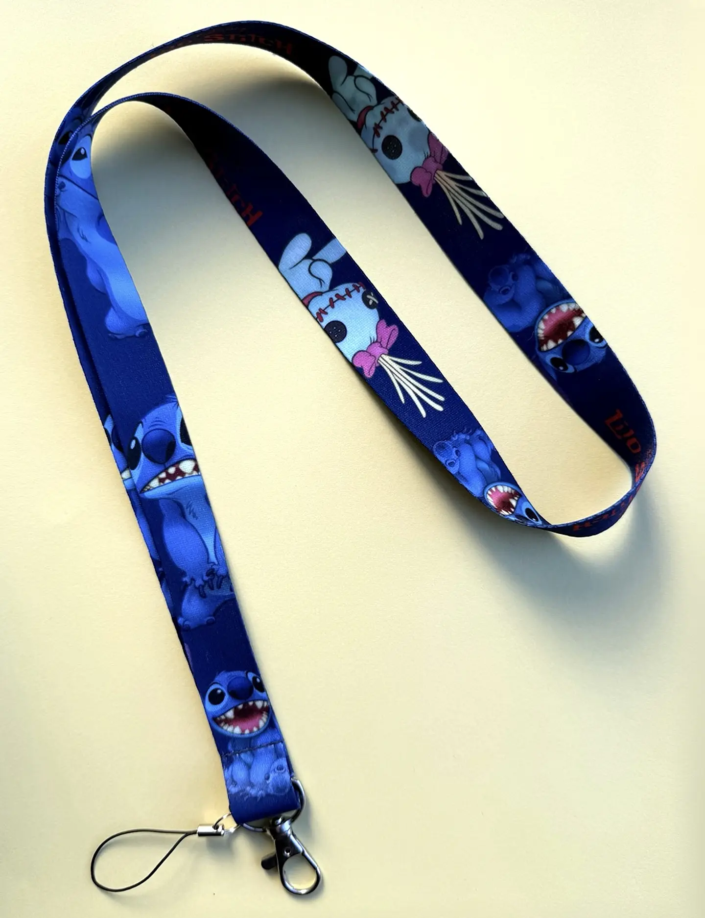 Lanyard Stitch & Scrump Azul – Disney 1