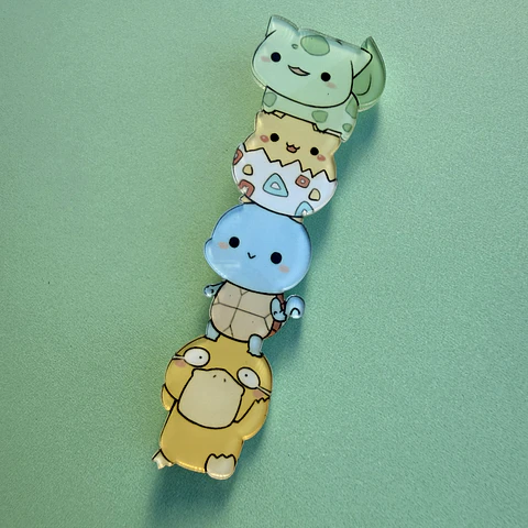 Pin Acrílico Pokémon Kawaii