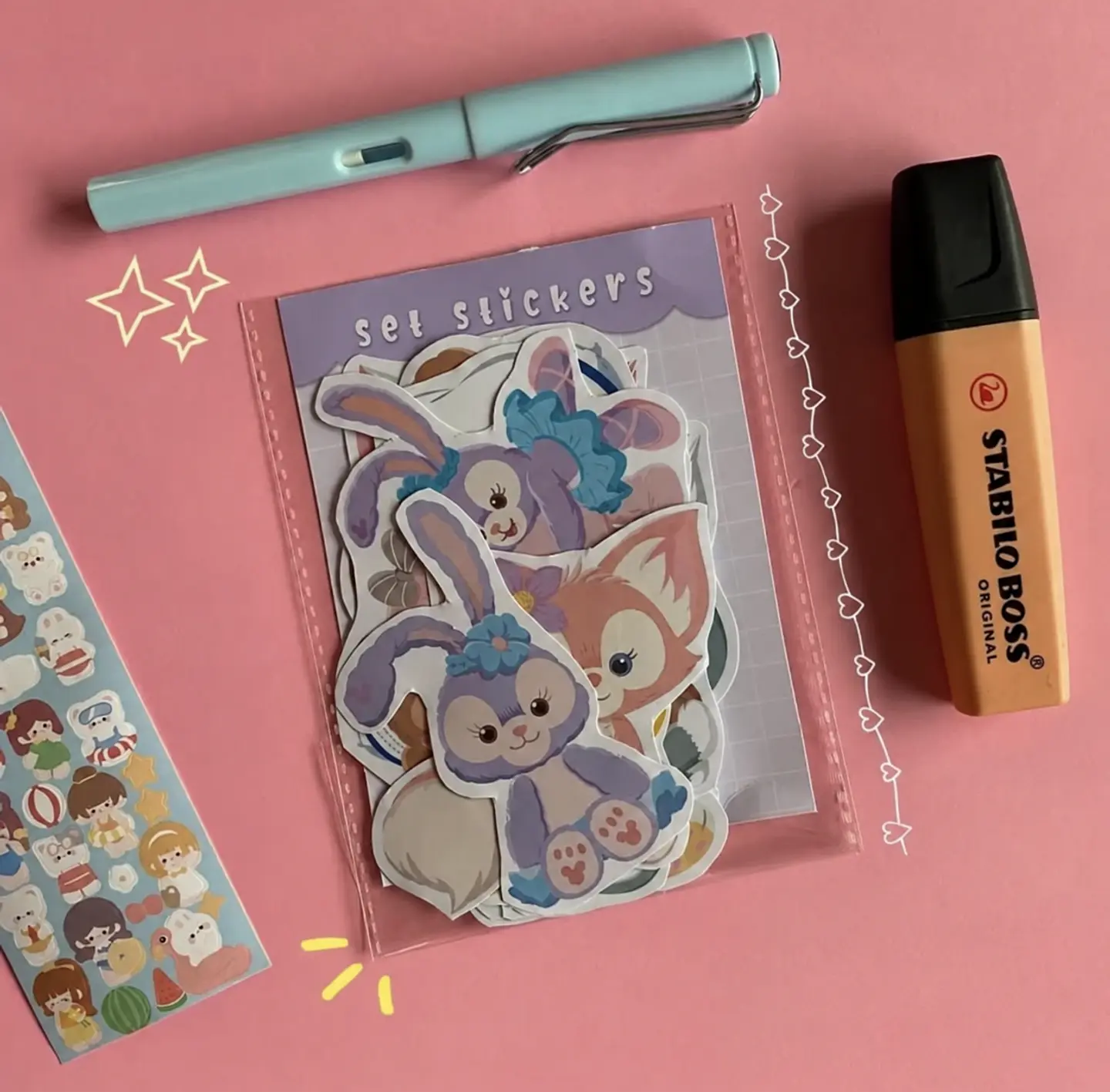 Set de Stickers Duffy & Friends – 6 a 12 unidades 1