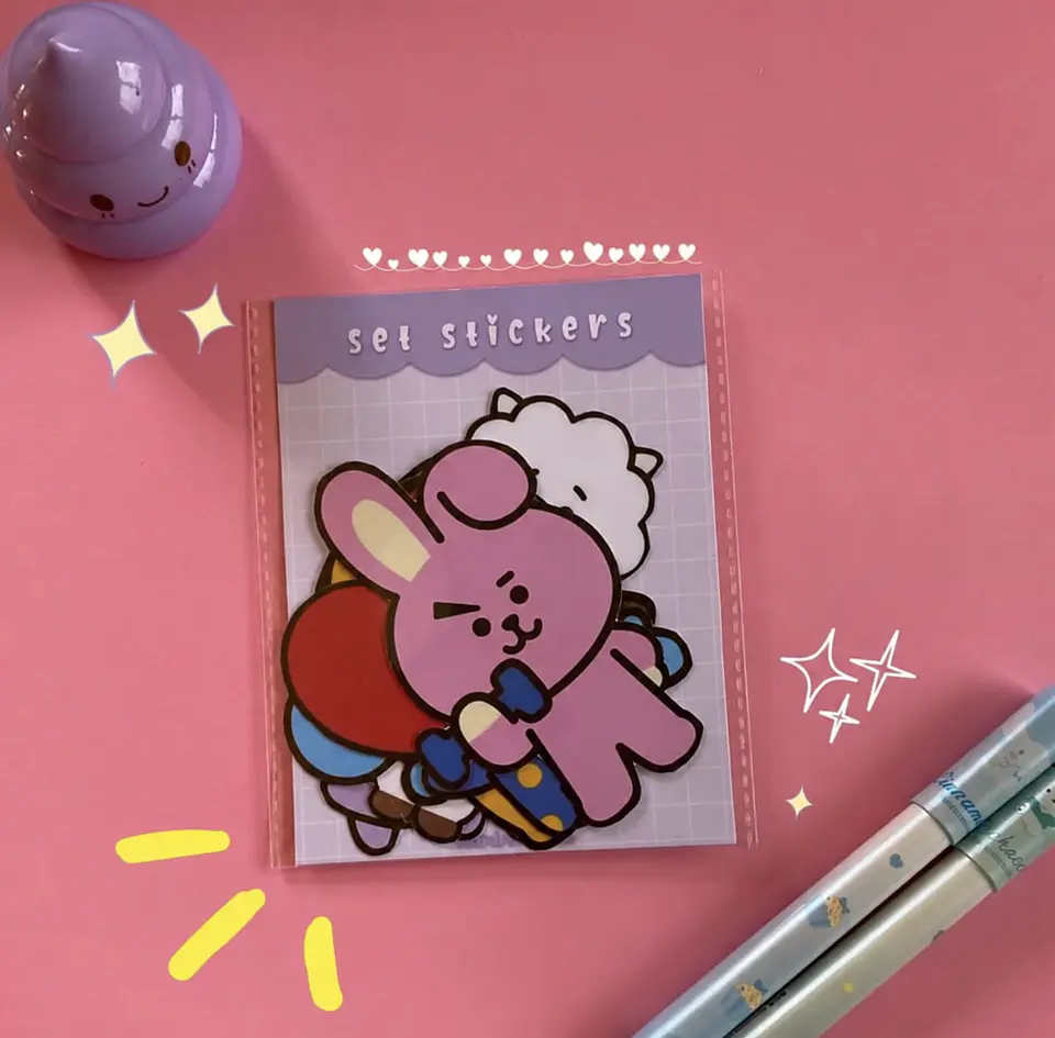 Set de Stickers BT21 – 6 a 12 unidades 1