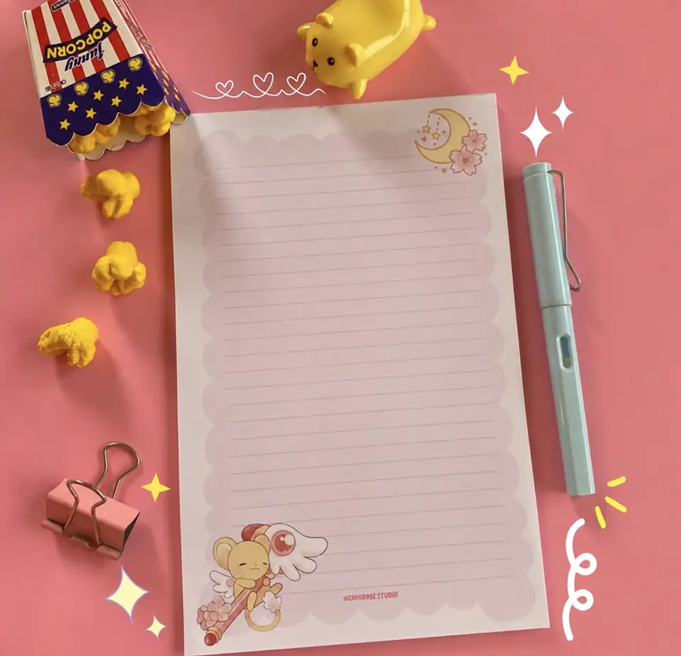 Taco de Esquelas Sakura Cardcaptor – 30 Hojas 1