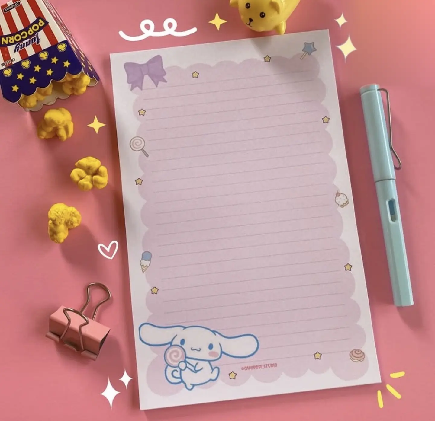 Taco de Esquelas Cinnamoroll – 30 Hojas  1