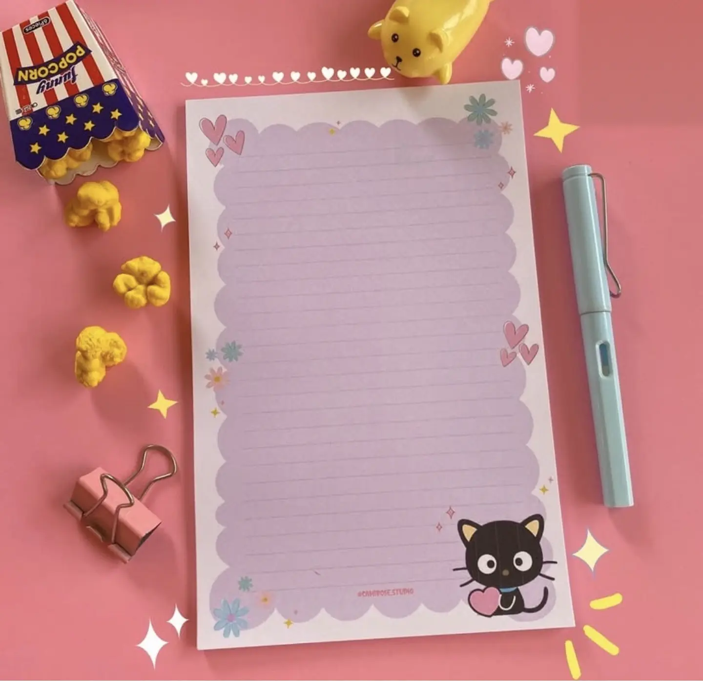 Taco de Esquelas Chococat – 30 Hojas 1