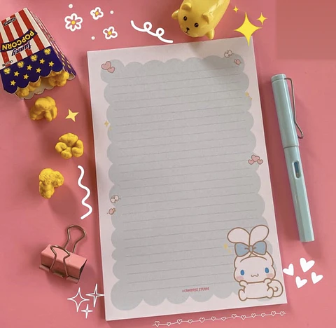 Taco de Esquelas Cinnamoroll – 30 Hojas