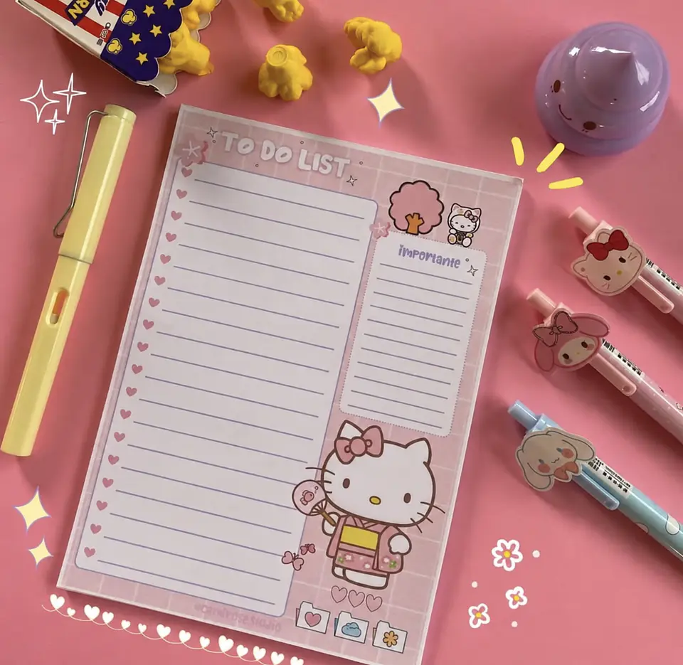 To Do List Hello Kitty 1