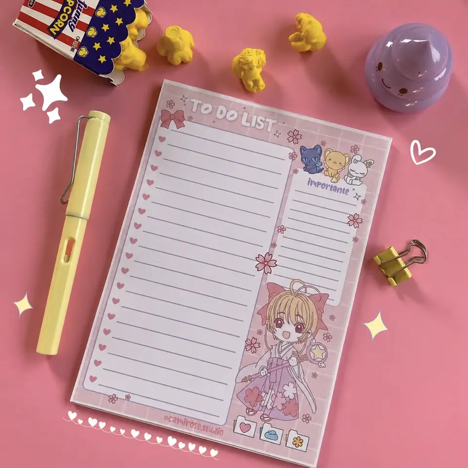 To Do List Sakura Card Captor 1