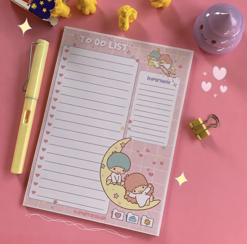To Do List Little Twin Stars 1