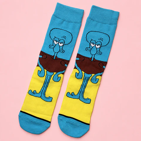 Calcetines Largos Calamardo – Bob Esponja