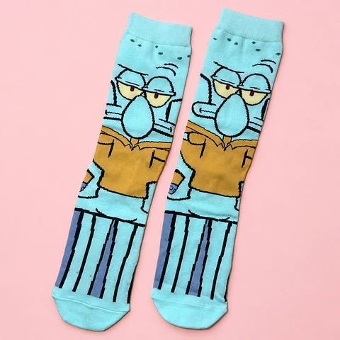 Calcetines Largos Calamardo – Bob Esponja
