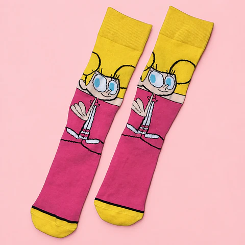 Calcetines Largos Dee Dee – El Laboratorio de Dexter 