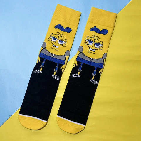 Calcetines Bob Esponja Hip Hop – Caña Alta 