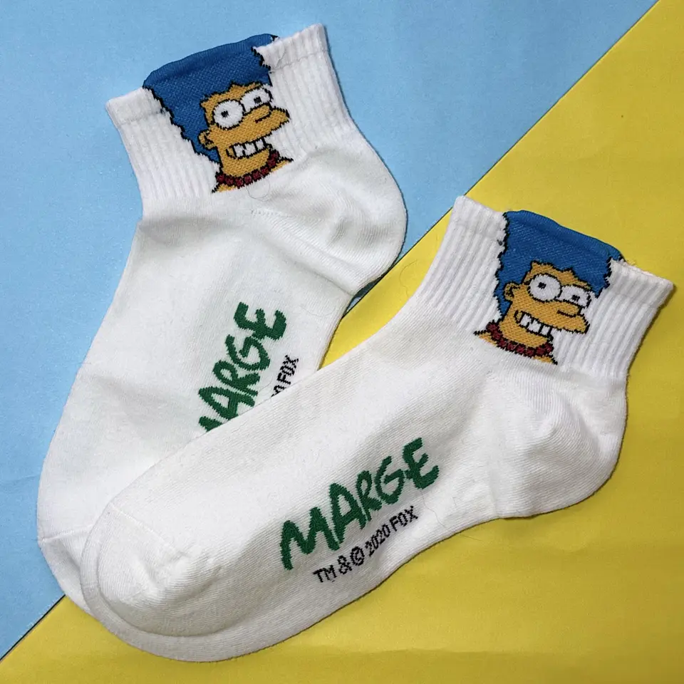 Calcetines Marge Simpson – Blanco  1