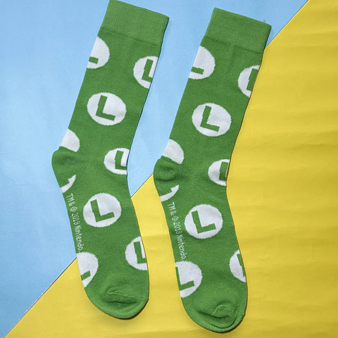 Calcetines Luigi – Super Mario