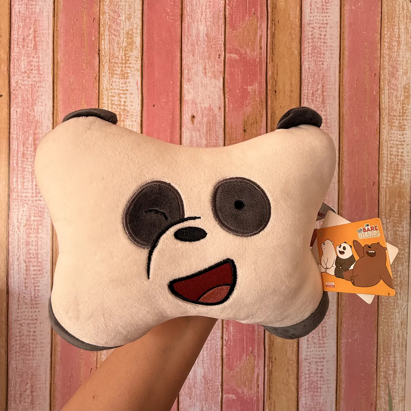Cojín Panda – Escandalosos – 25 cm 1