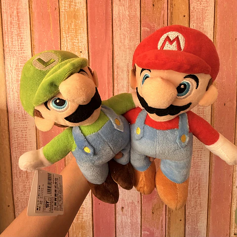 Peluches Mario & Luigi – 25 cm 