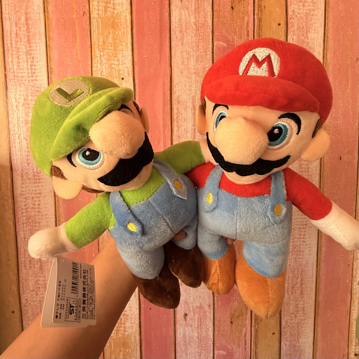Peluches Mario & Luigi – 25 cm  1