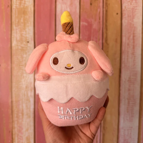 Peluche My Melody Cumpleaños con Luz y Sonido