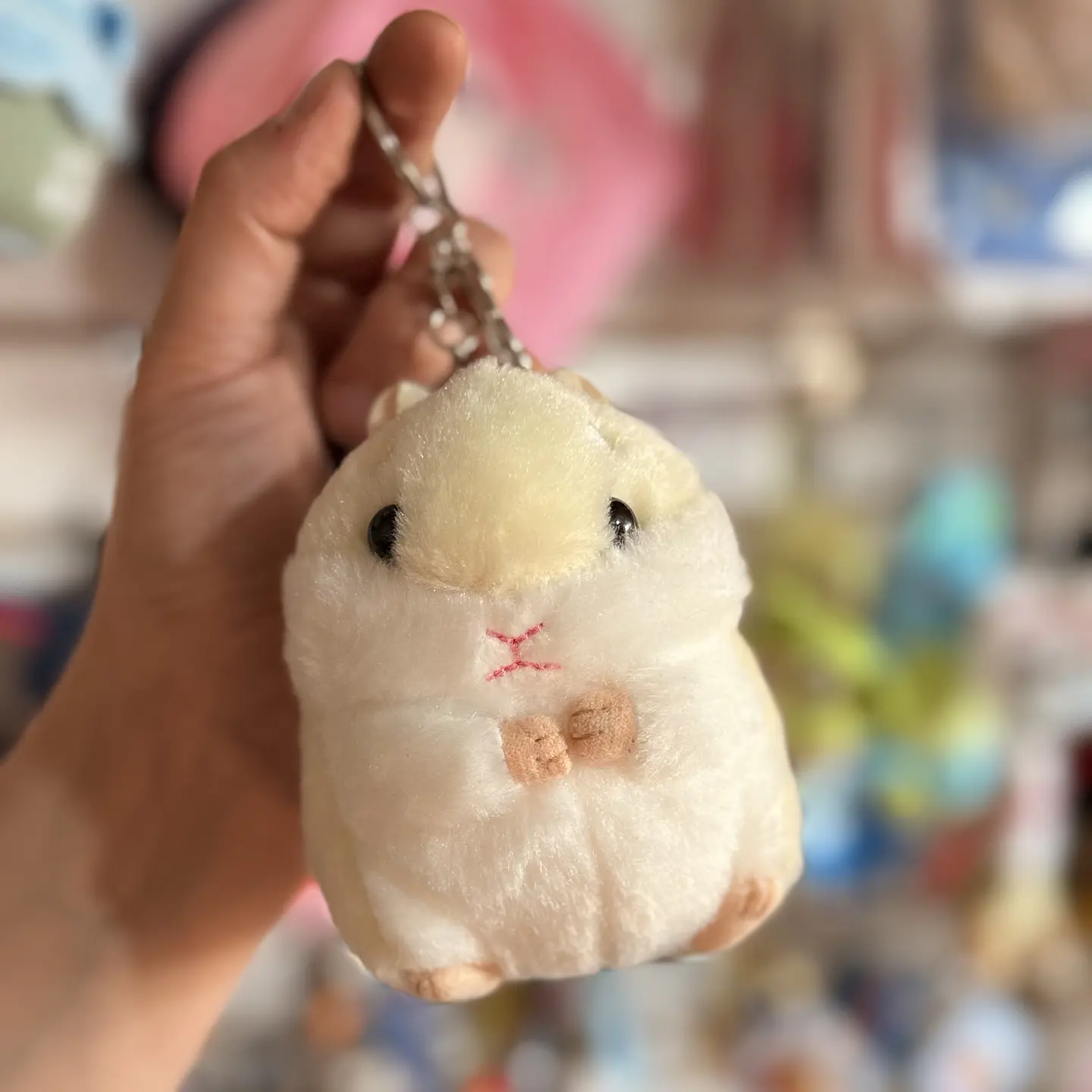  Llavero de Peluche Hámster Kawaii 1