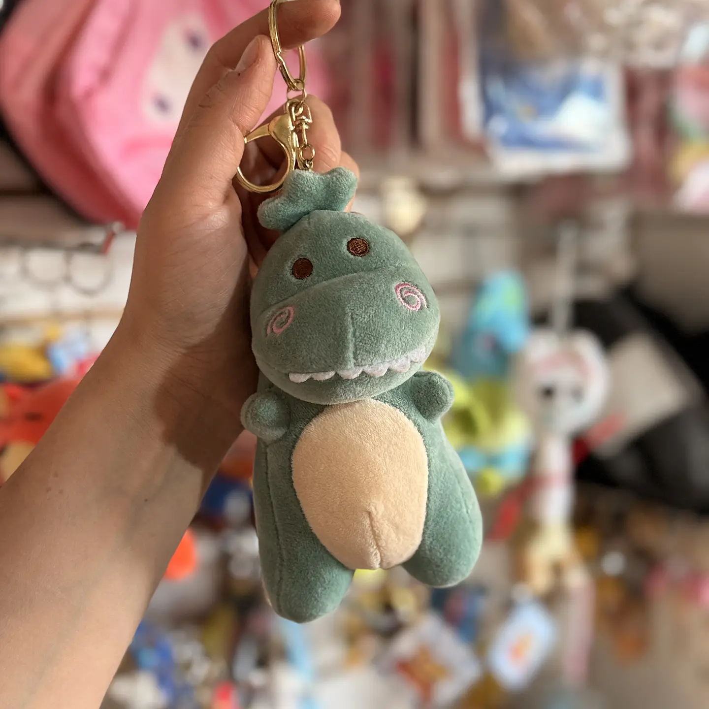  Llavero de Peluche Dinosaurio Kawaii 1