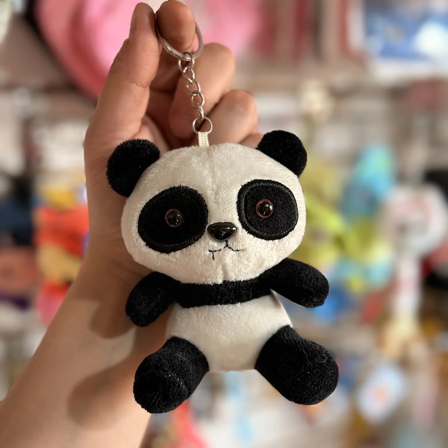 Llavero de Peluche Panda Kawaii 1