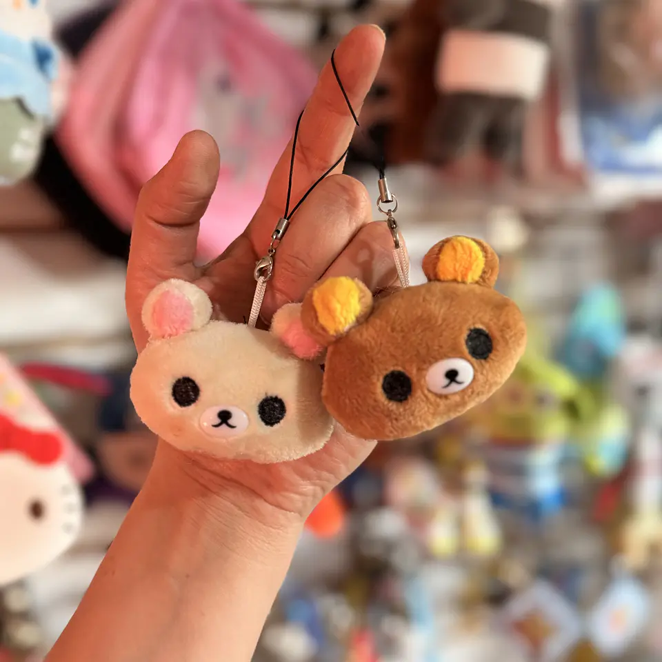 Llavero de Peluche Rilakkuma y Korilakkuma  1