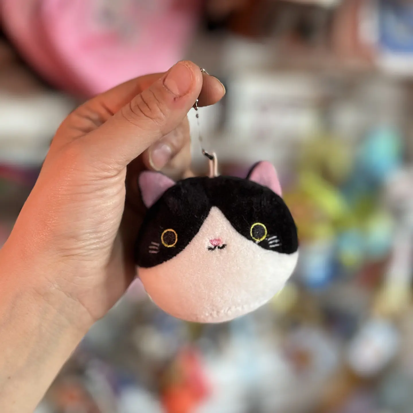 Llavero de Peluche Gatito Kawaii – Variantes 1