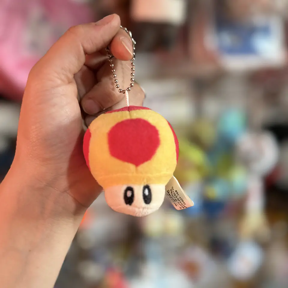 Llavero de Peluche Super Mario – Toad con Variantes  2