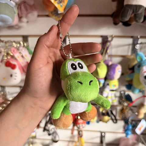 Llavero de Peluche Yoshi – Super Mario