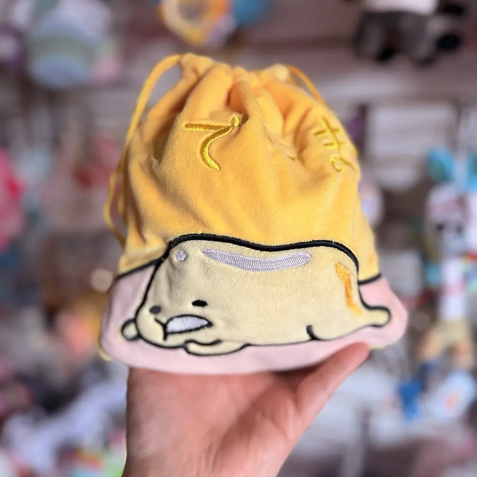 Bolsita de Peluche Gudetama – Sanrio 1