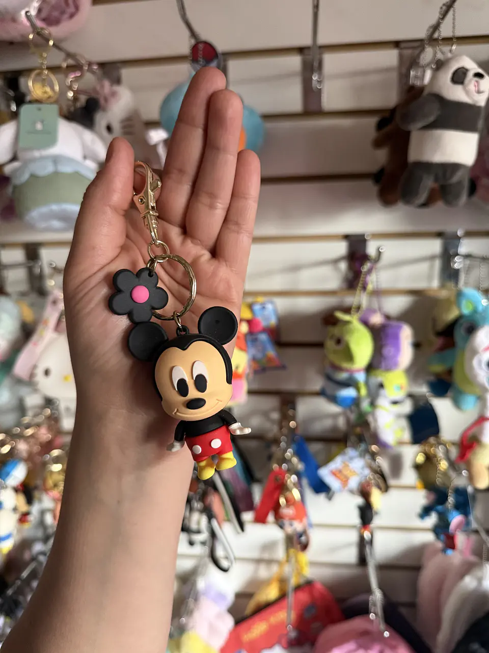 Llavero Mickey Mouse con Flor – Disney 1