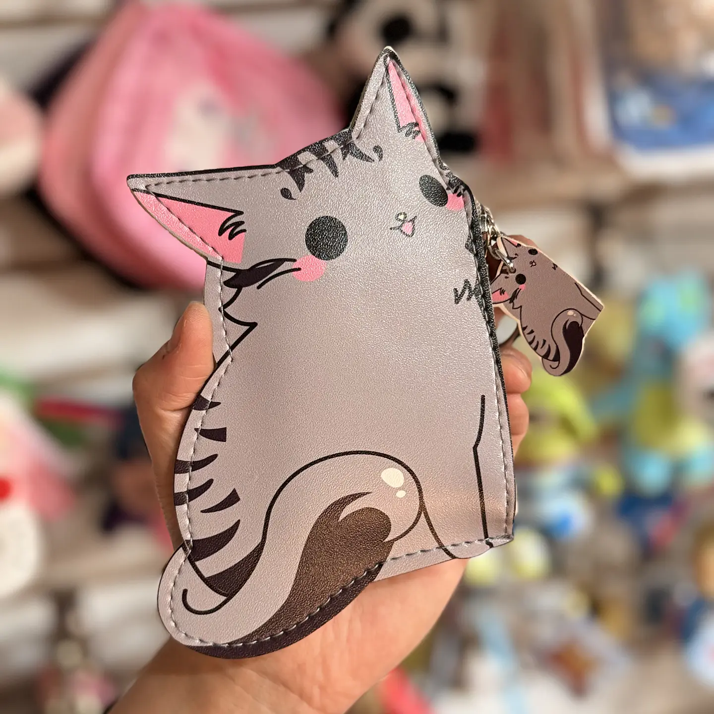 Monedero Gatito con Llavero  1