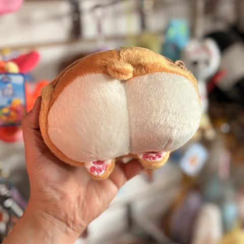 Monedero de Peluche Corgi
