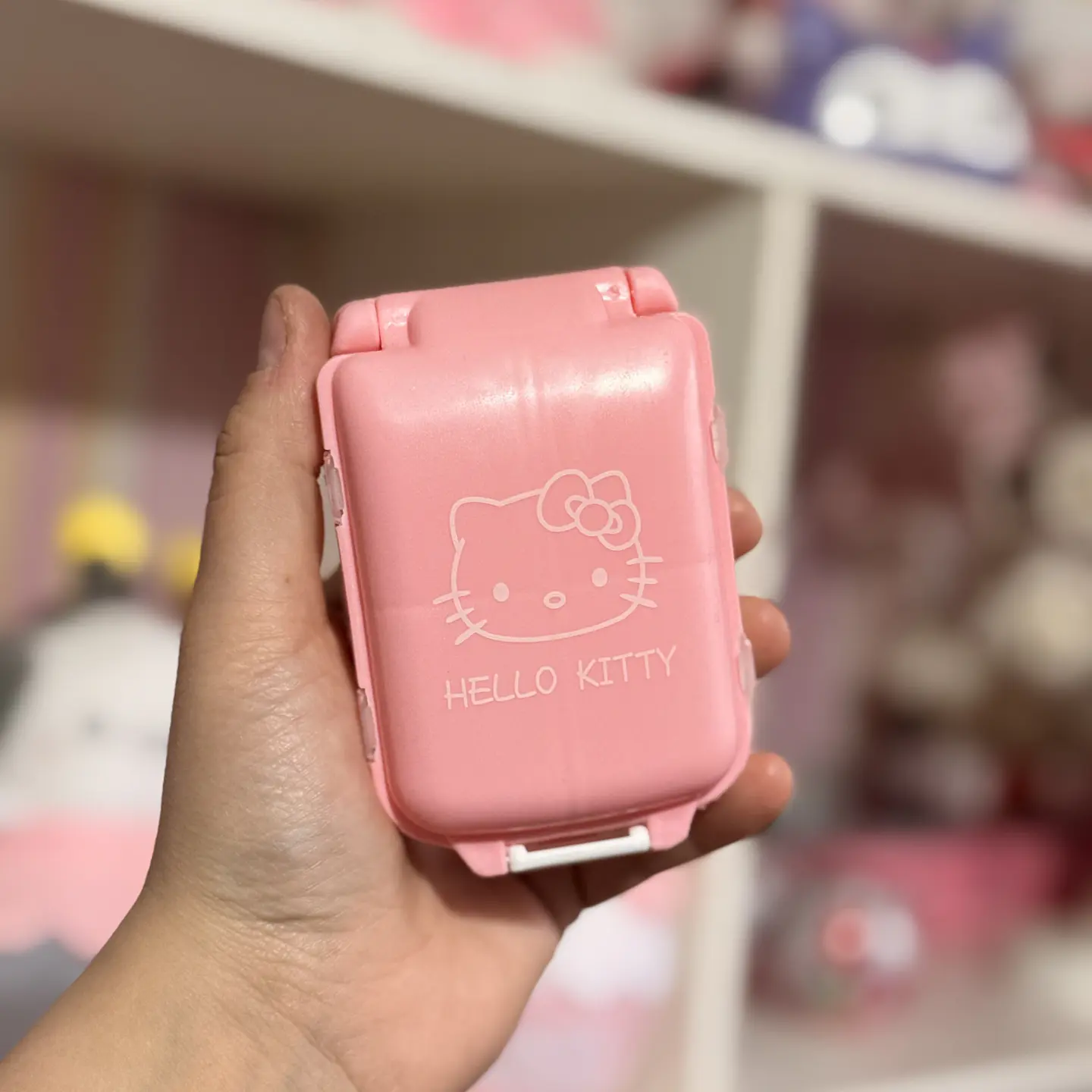 Pastillero Organizador Hello Kitty – Rosa 1