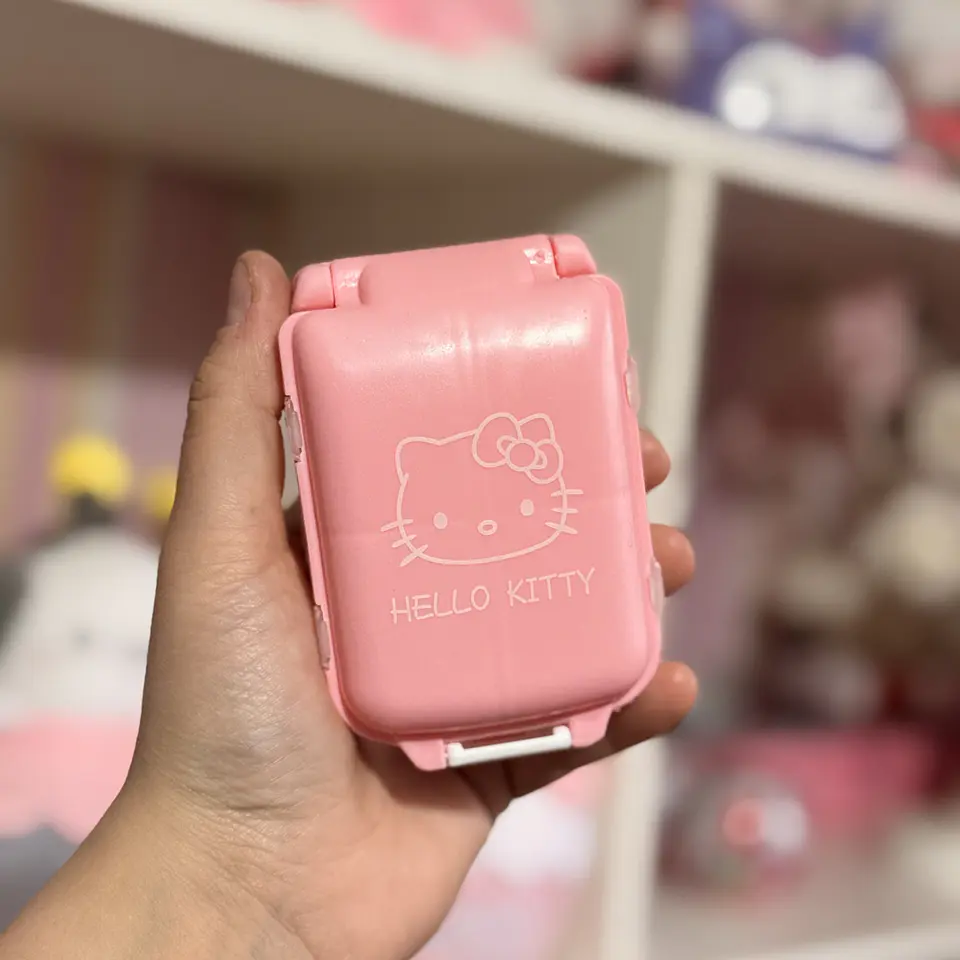 Pastillero Organizador Hello Kitty – Rosa 1
