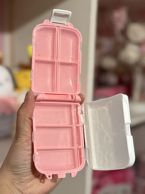 Pastillero Organizador Hello Kitty – Rosa