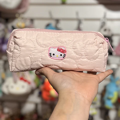 Estuche Acolchado Hello Kitty Rosado