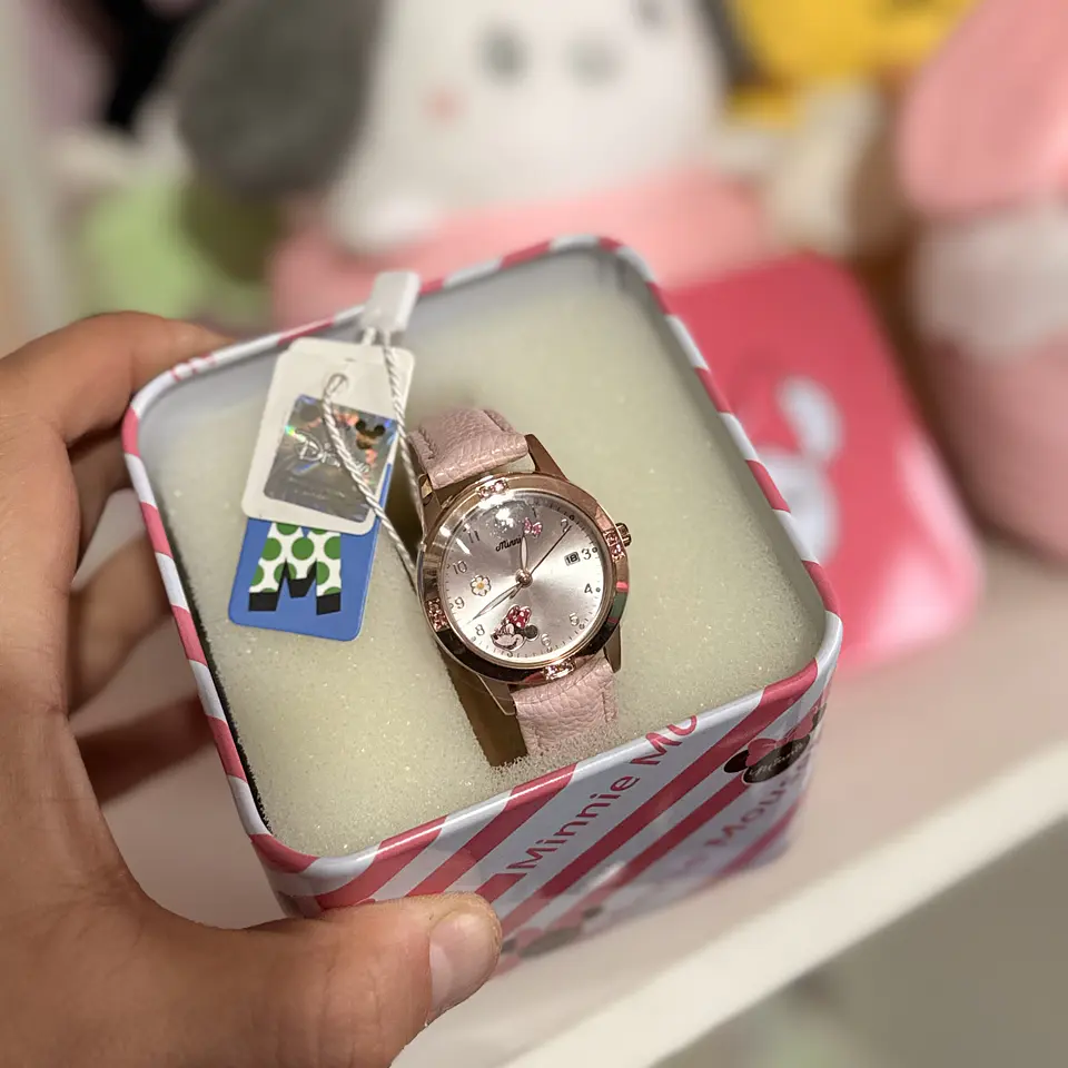 Reloj de Pulsera Minnie Mouse – Rosado 3