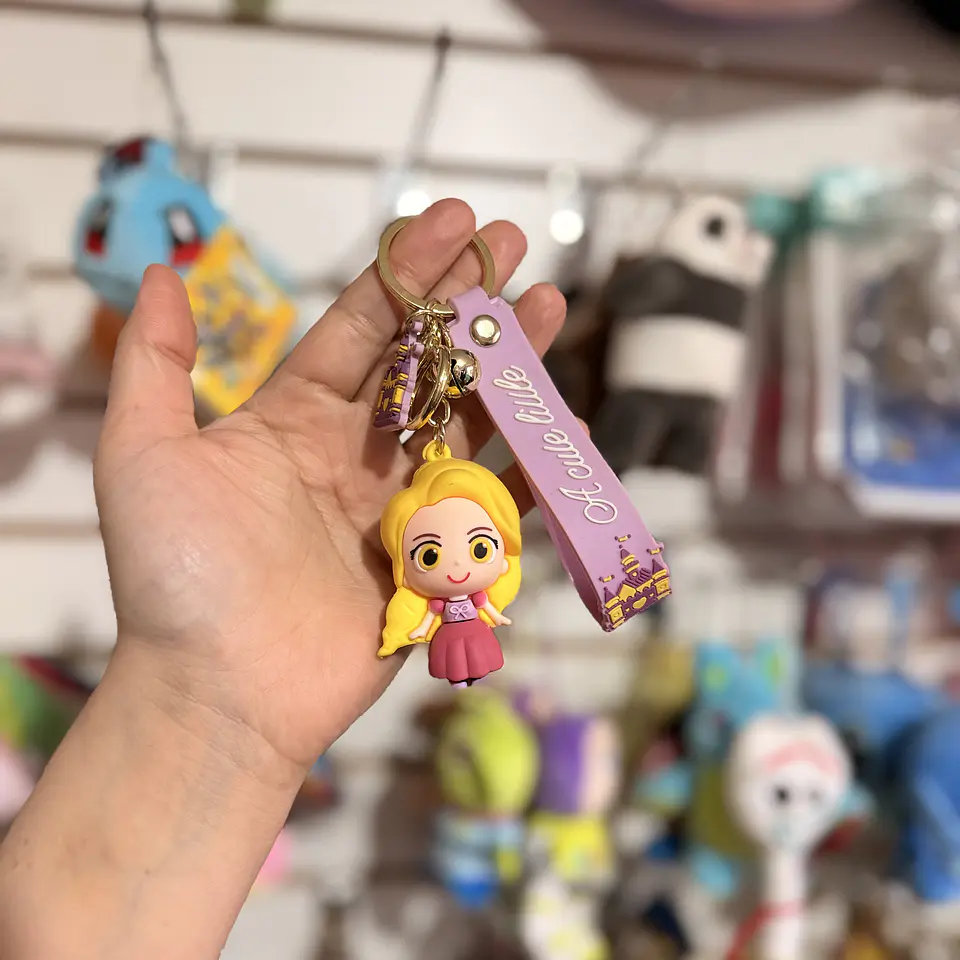Llavero Rapunzel 3D – Disney 1