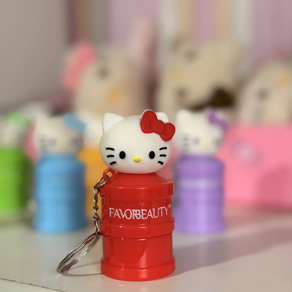 Bálsamo Labial Hello Kitty con Llavero  2