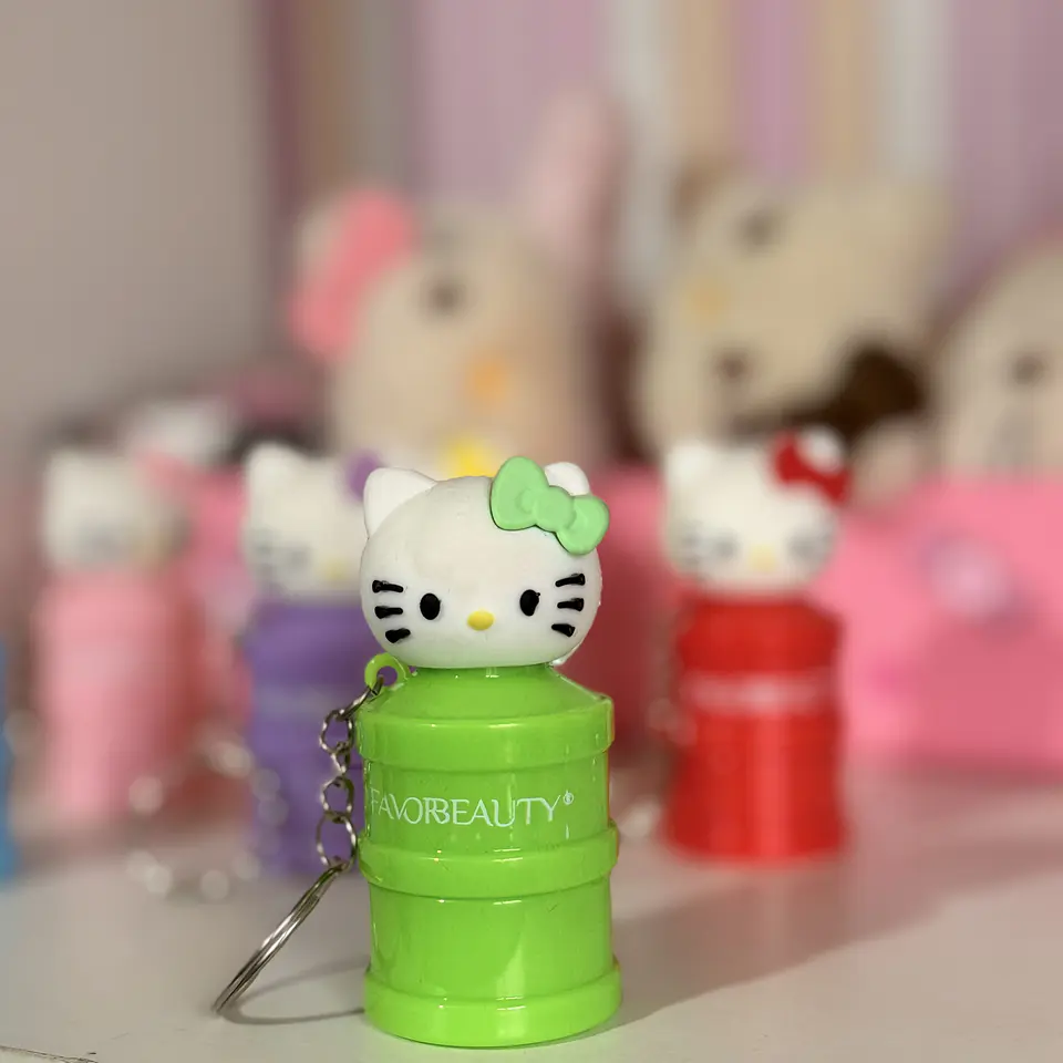 Bálsamo Labial Hello Kitty con Llavero  5