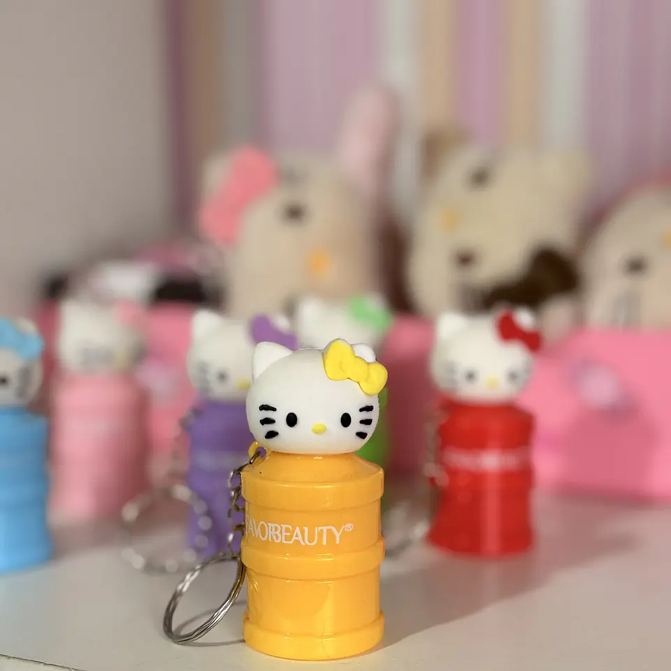 Bálsamo Labial Hello Kitty con Llavero  6