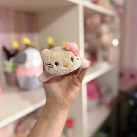 Pinza de Pelo de Felpa Hello Kitty