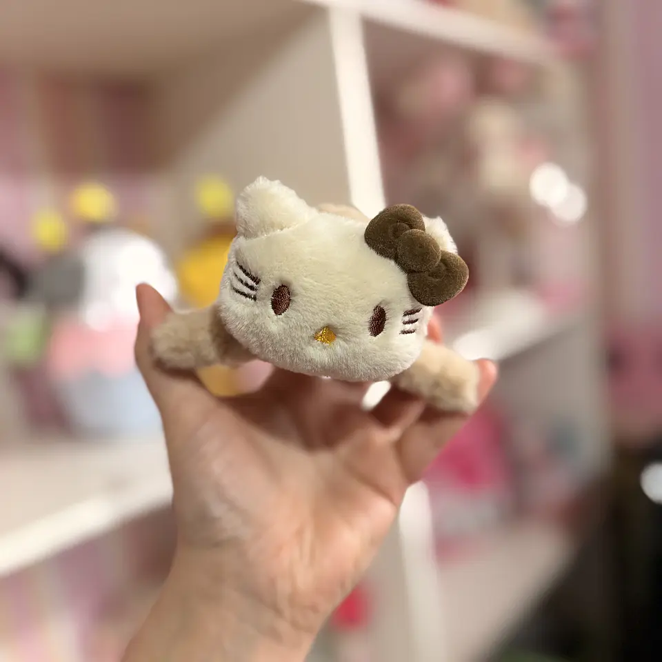 Pinza de Pelo de Felpa Hello Kitty 2