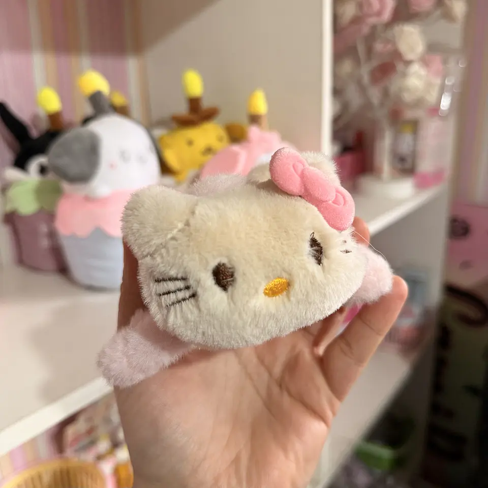 Pinza de Pelo de Felpa Hello Kitty 3