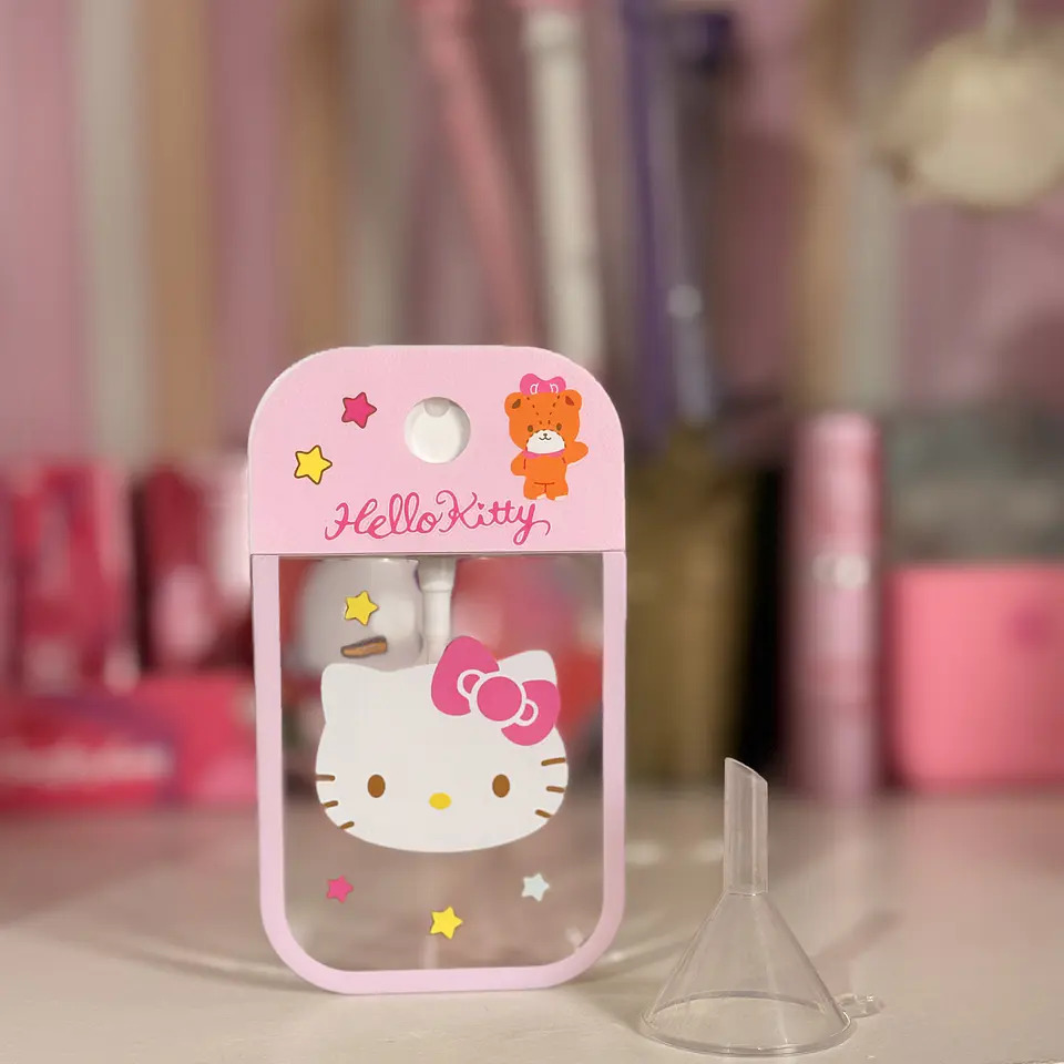 Dispensador de Perfume Recargable Hello Kitty – Pink 1