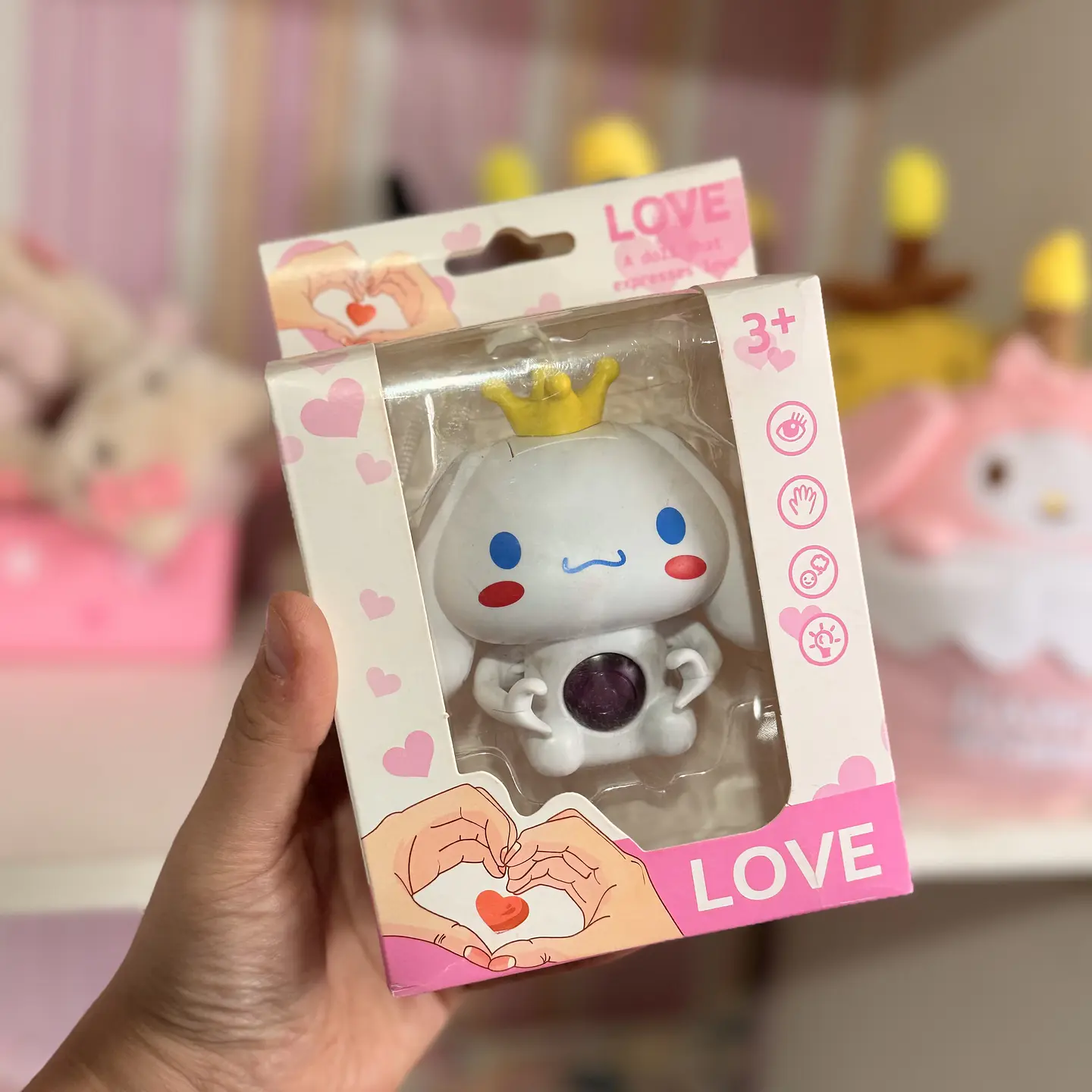 Figura Cinnamoroll con Luz y Sonido – Sanrio 1
